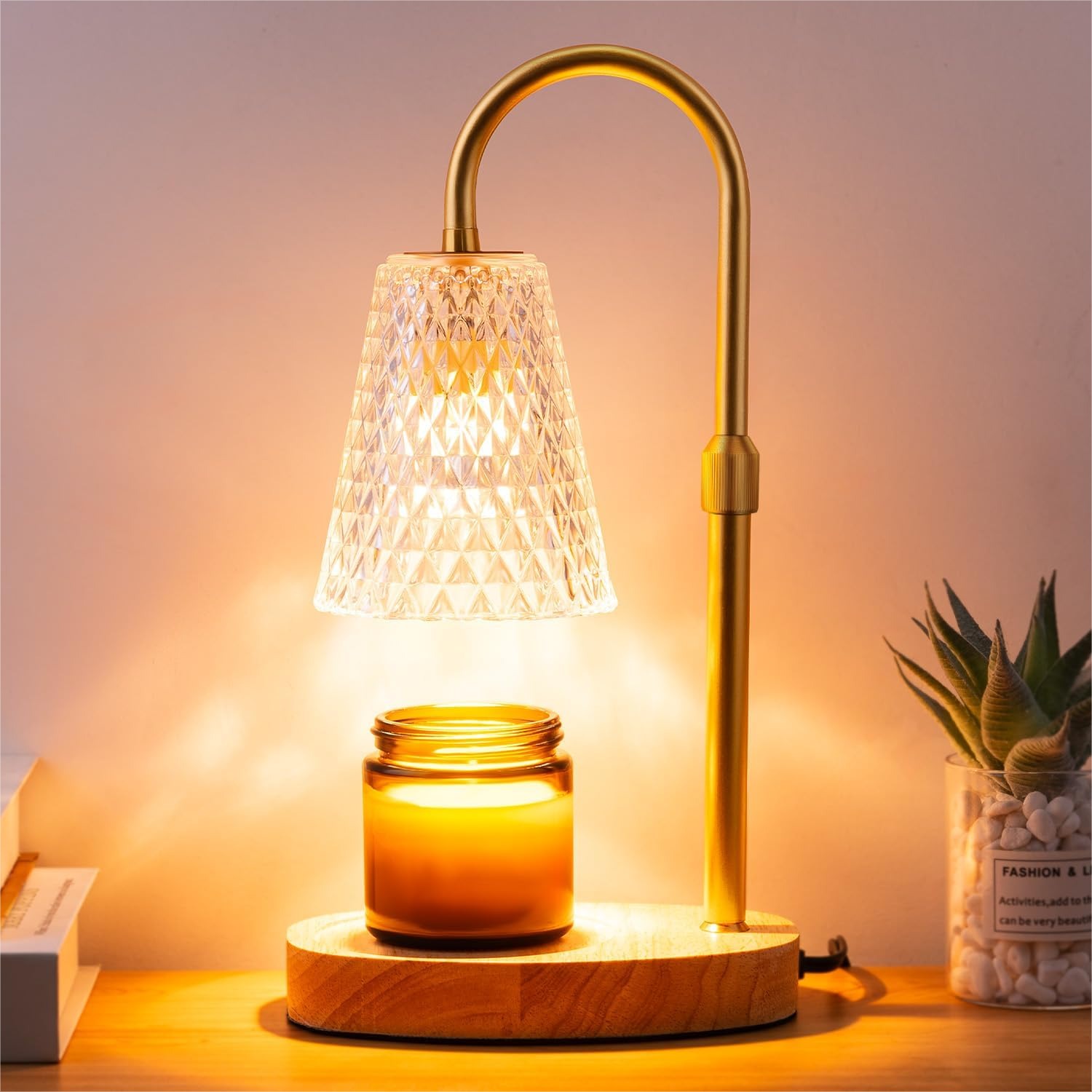 Candle Supplies Free Shipping - Candle Warmer Lamp with Timer, Adjustable