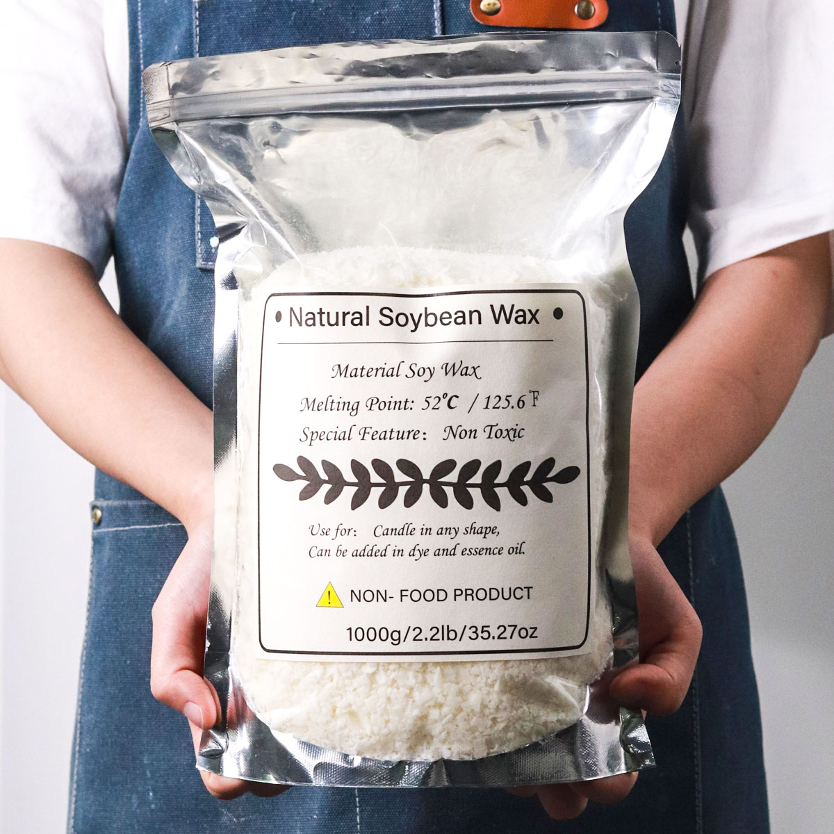 Candle Supplies Store - 1KG Natural Soy Wax Granular Scented