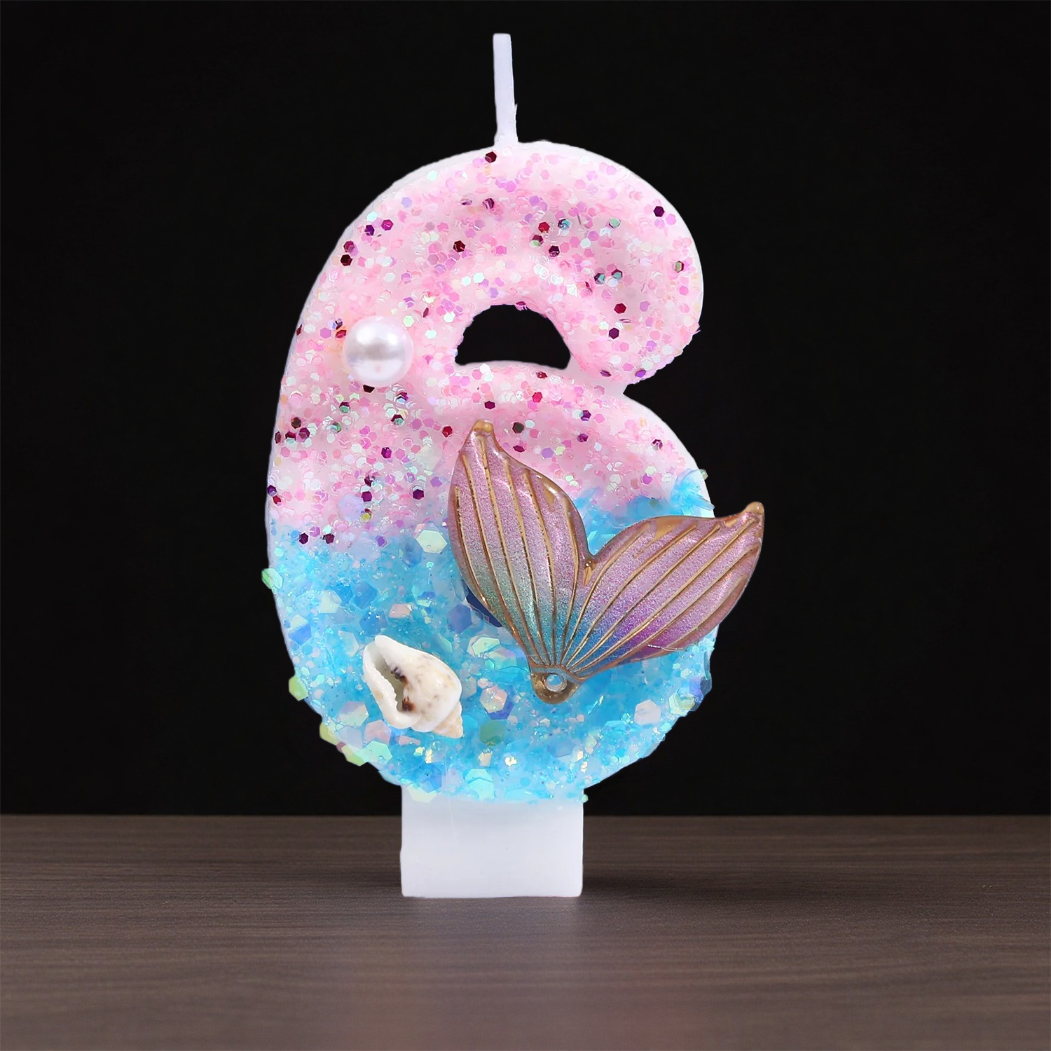 Gradient Blue Shell Pearl Crea - Candle Supplies Free Shipping ulasan dan harga
