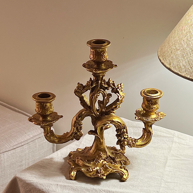 Baroque Retro Candle Holder Lu - Candle Supplies Luxury ulasan dan harga