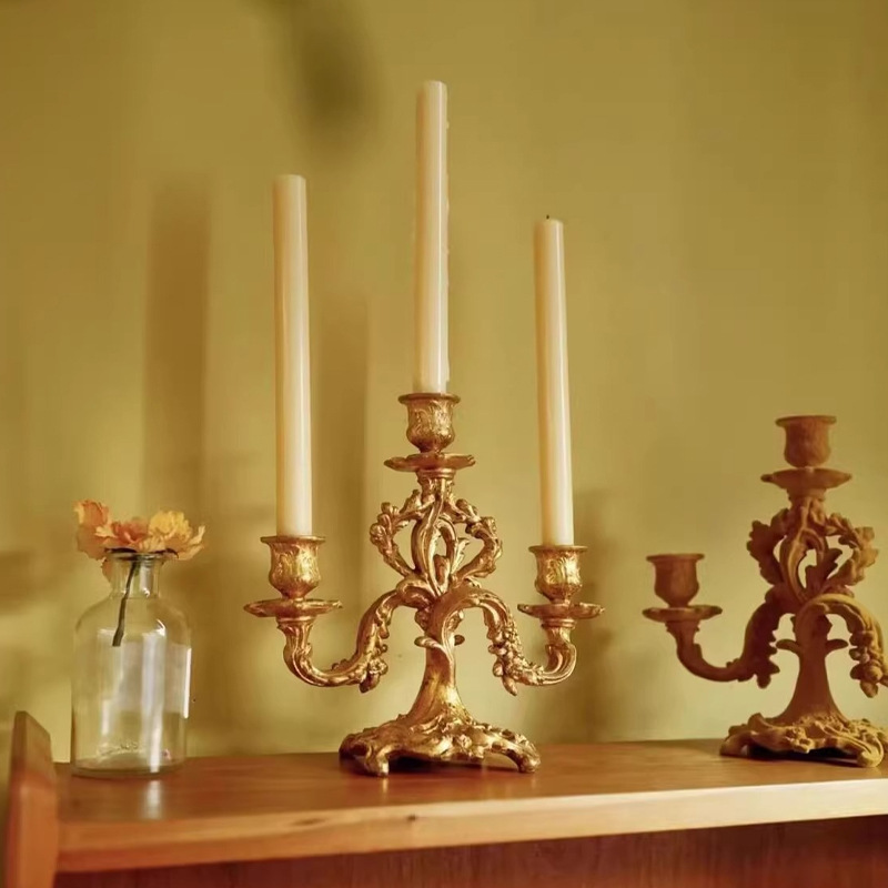 Baroque Retro Candle Holder Lu - Candle Supplies Luxury ulasan dan harga