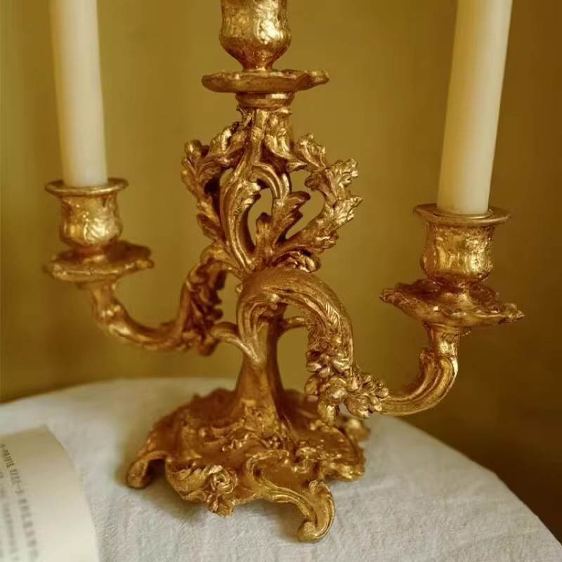Baroque Retro Candle Holder Lu - Candle Supplies Luxury ulasan dan harga
