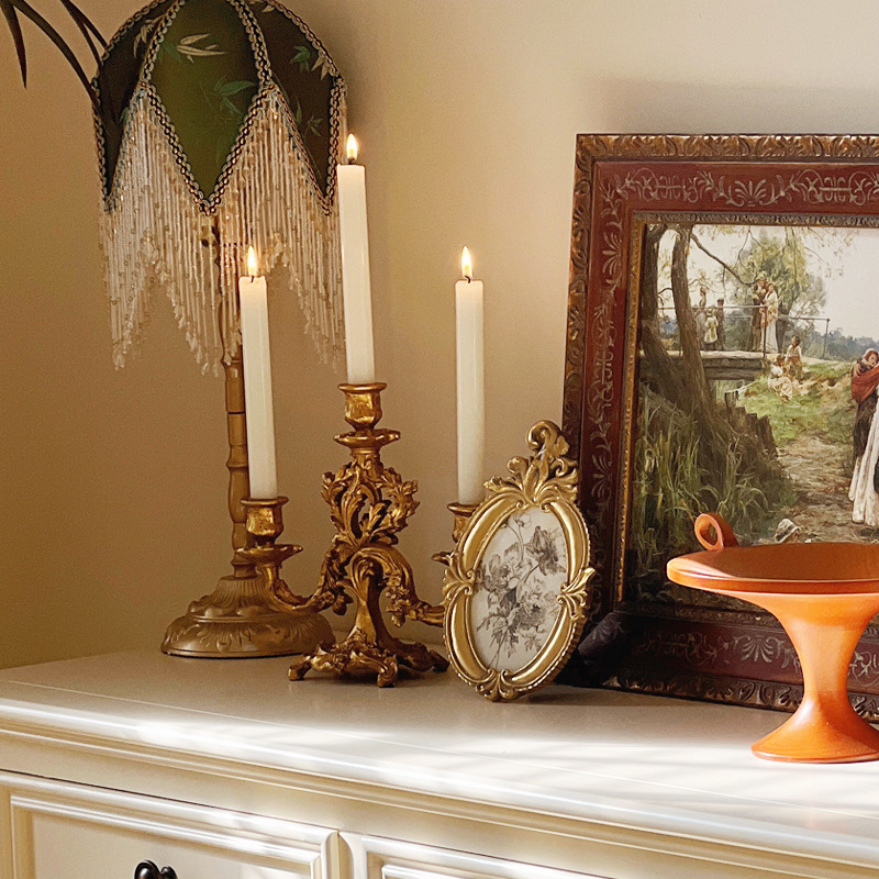 Baroque Retro Candle Holder Lu - Candle Supplies Luxury ulasan dan harga