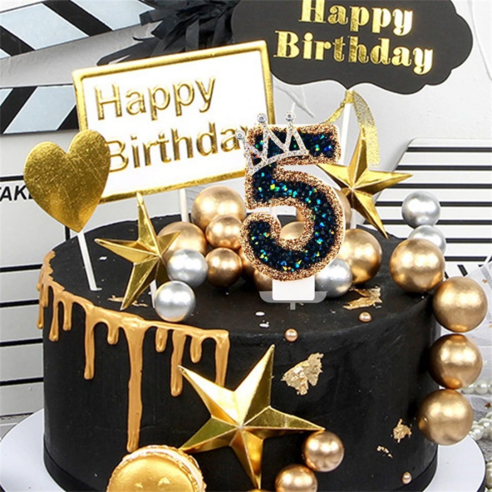 Luxury Crown Number Birthday C - Candle Supplies Luxury ulasan dan harga