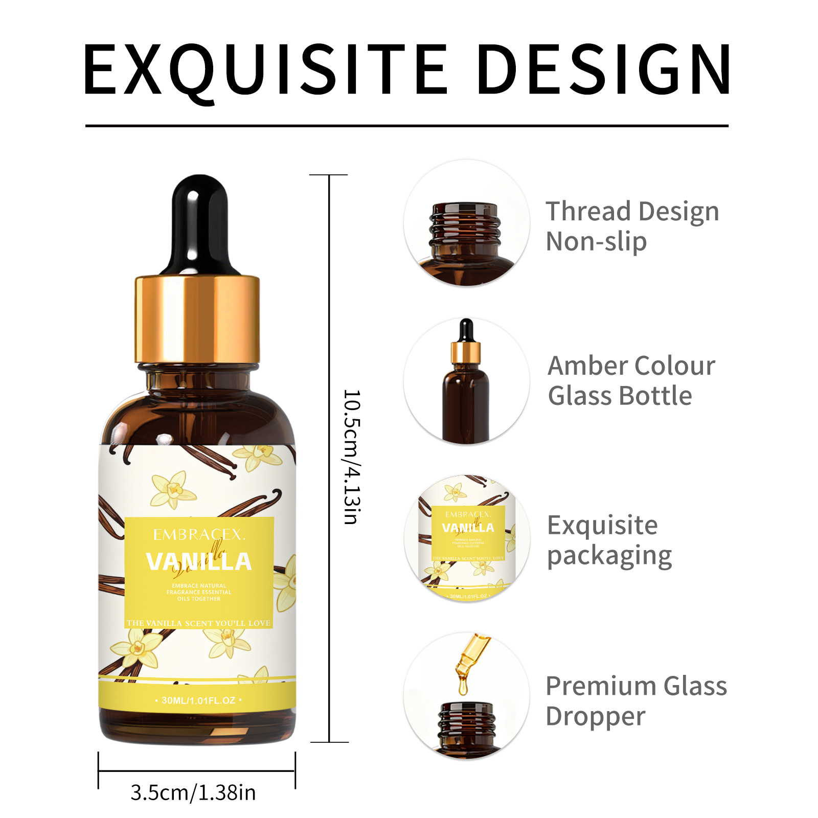30ml Vanilla Essential Oil Per - Candle Supplies Free Shipping ulasan dan harga