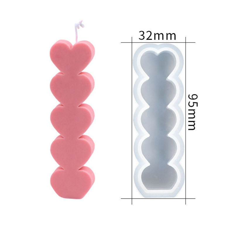 Love Silicone Candle Mold DIY  - Candle Supplies Store ulasan dan harga
