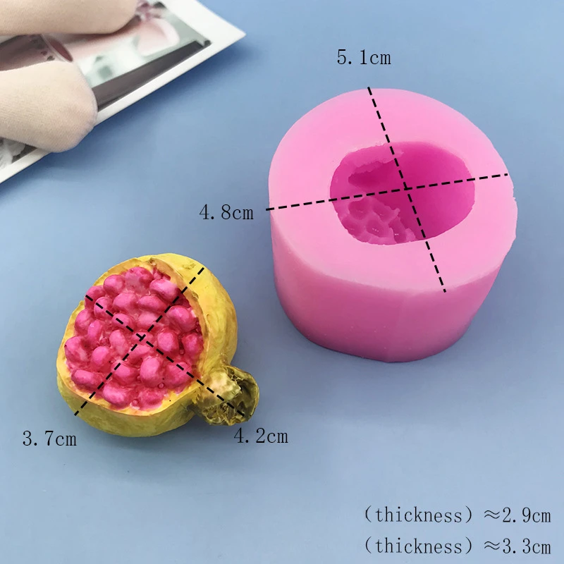 DIY 3d Fruit Series Silicone M - Candle Supplies Store ulasan dan harga