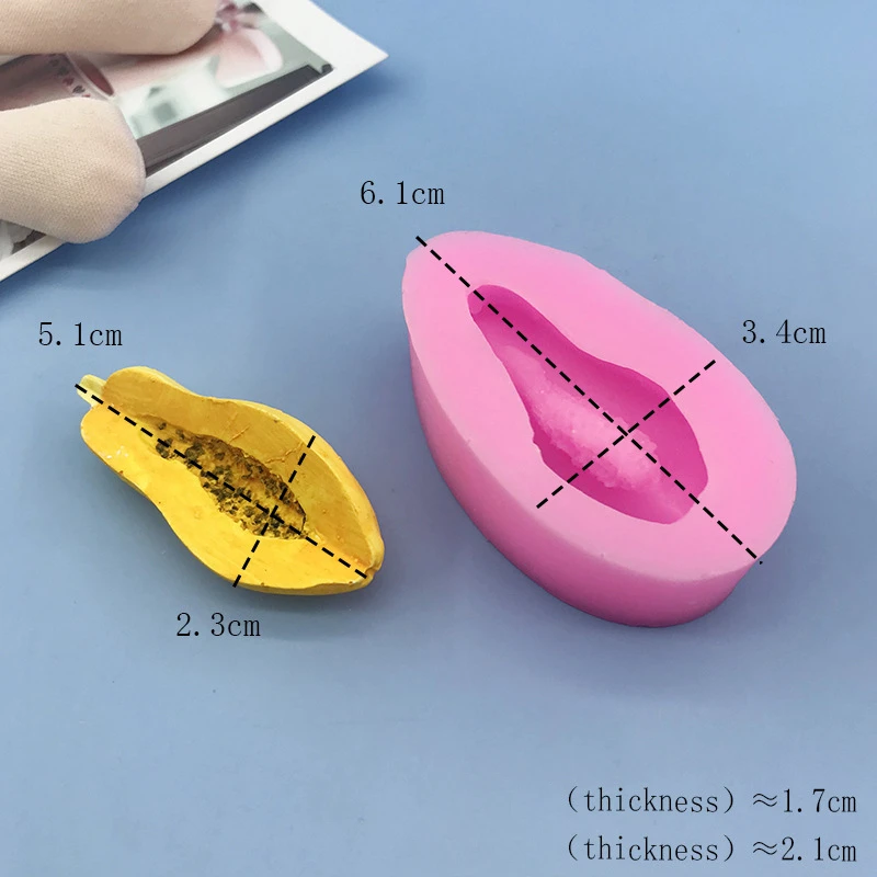 DIY 3d Fruit Series Silicone M - Candle Supplies Store ulasan dan harga