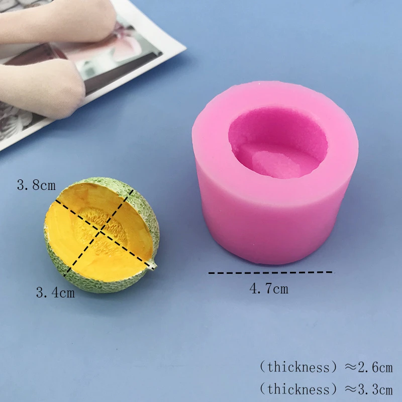 DIY 3d Fruit Series Silicone M - Candle Supplies Store ulasan dan harga