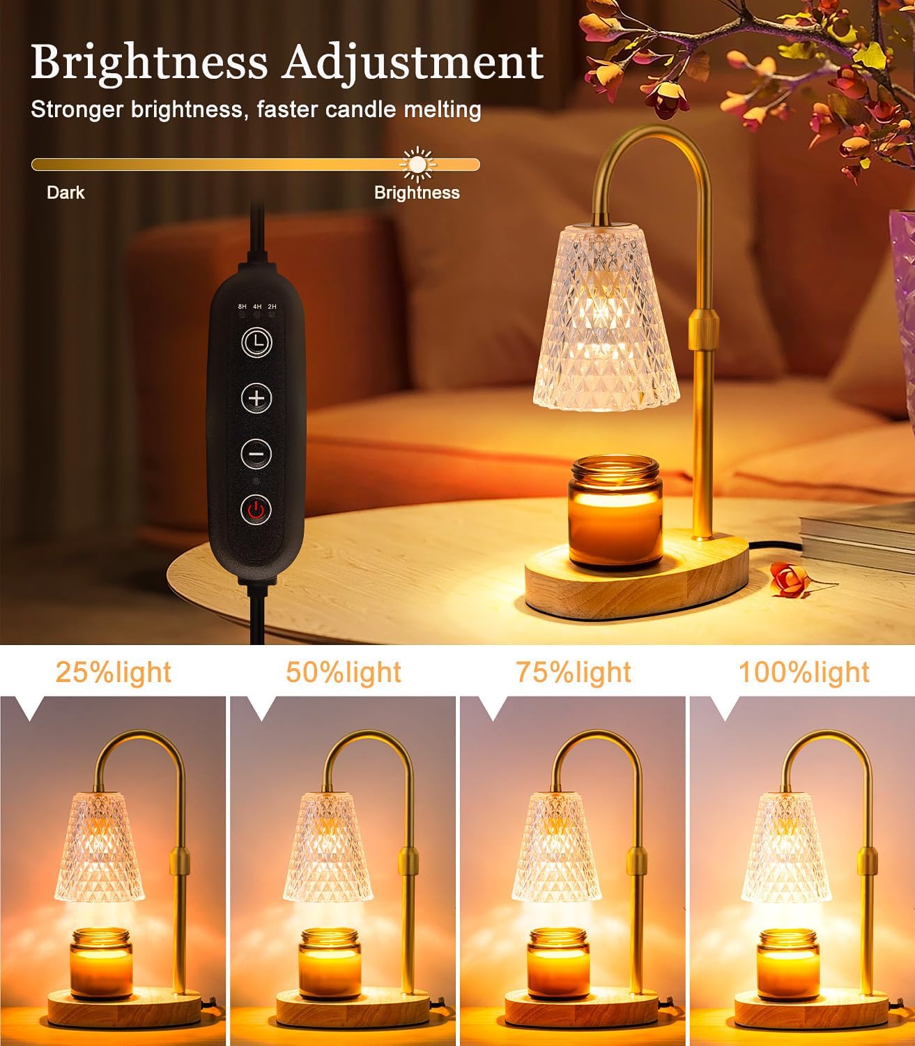 Candle Warmer Lamp with Timer, - Candle Supplies Free Shipping ulasan dan harga