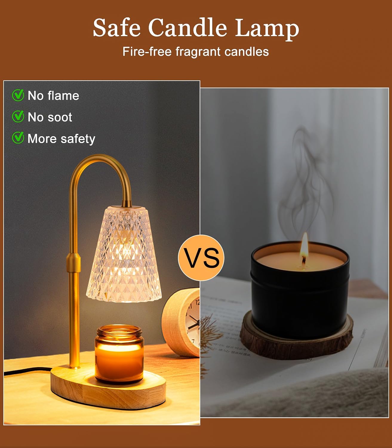 Candle Warmer Lamp with Timer, - Candle Supplies Free Shipping ulasan dan harga