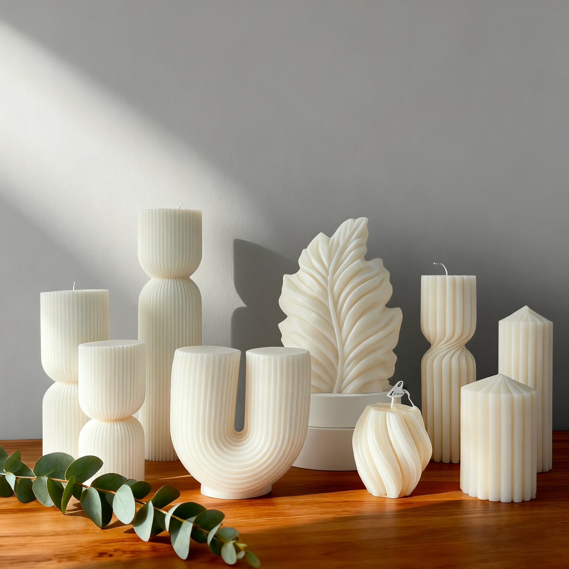 Nordic Minimalist White Scente - Candle Supplies Free Shipping ulasan dan harga