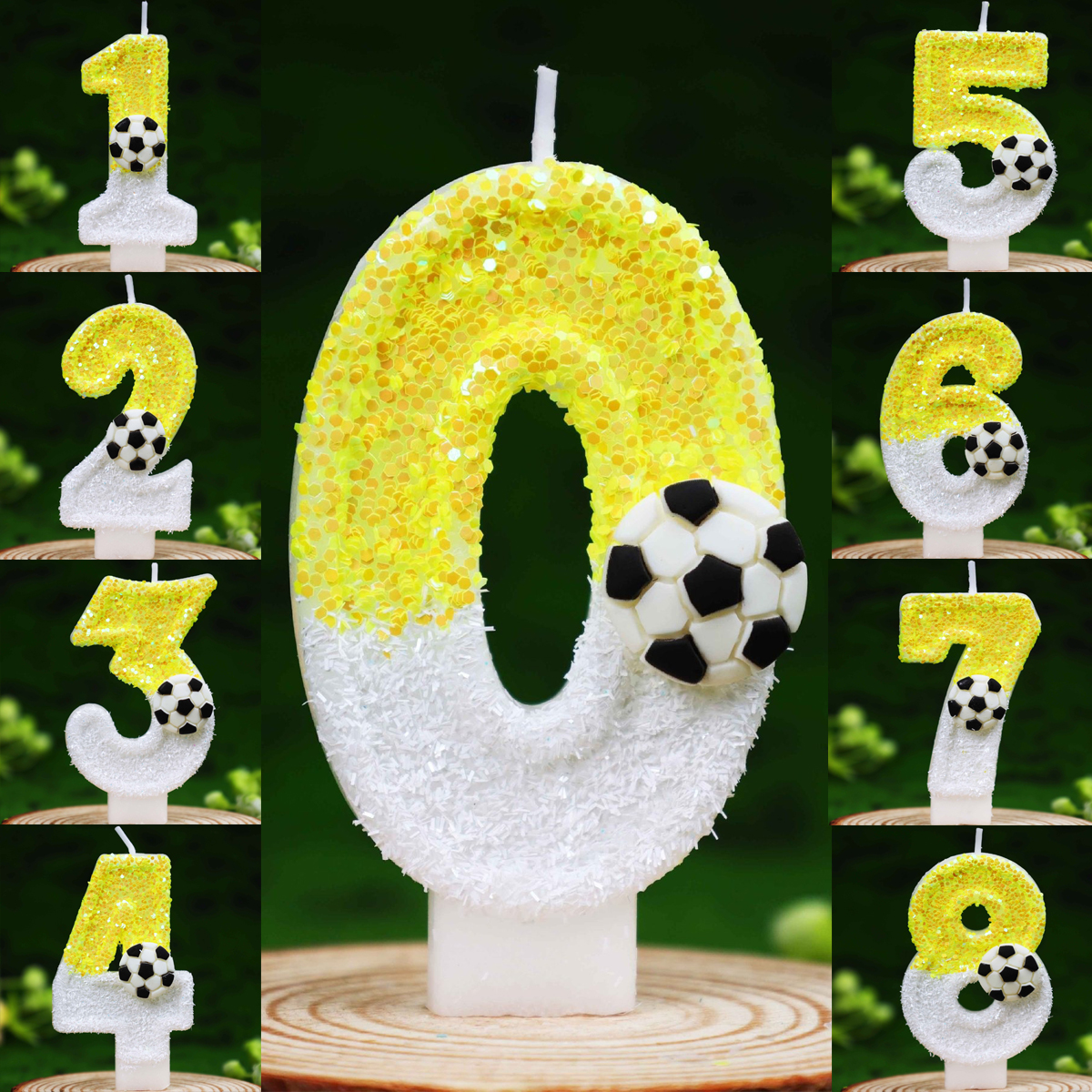 Yellow White Sequins Sports Fo - Candle Supplies Free Shipping ulasan dan harga
