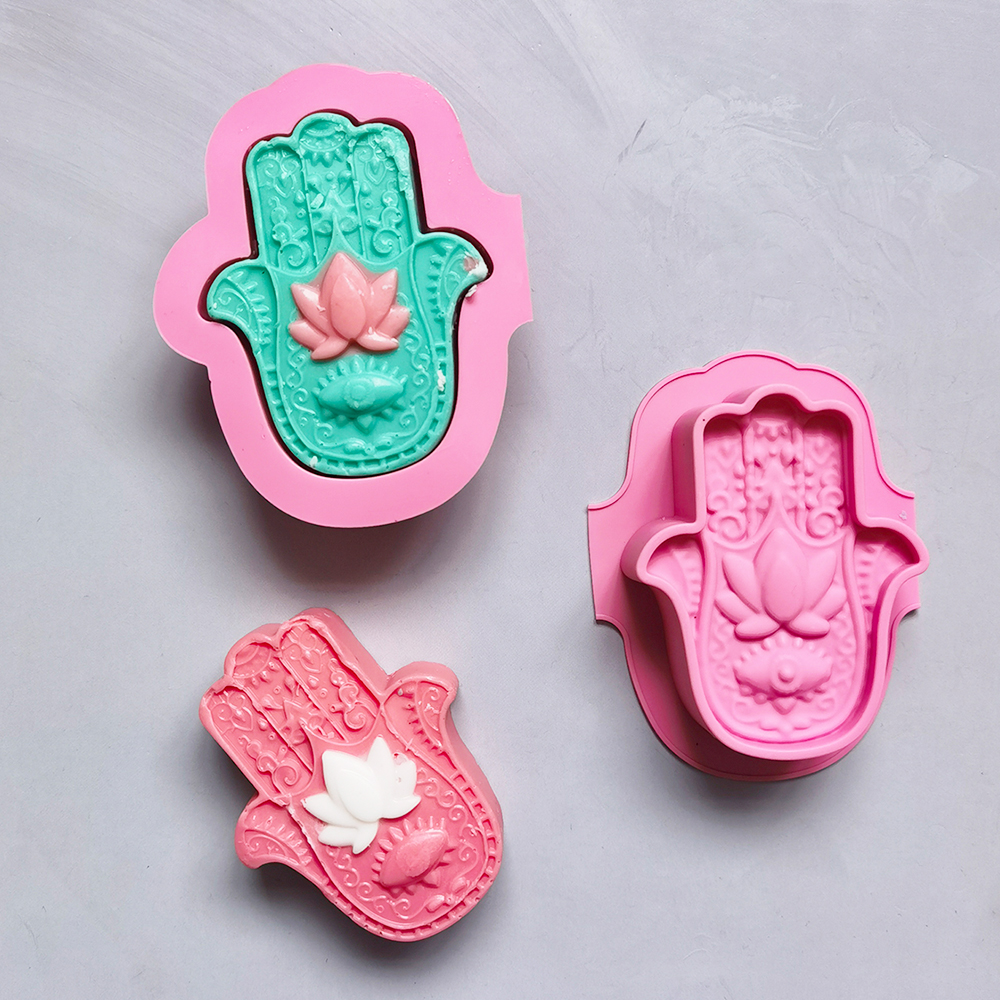 2/4pcs Silicone Soap Molds DIY - Candle Supplies Store ulasan dan harga