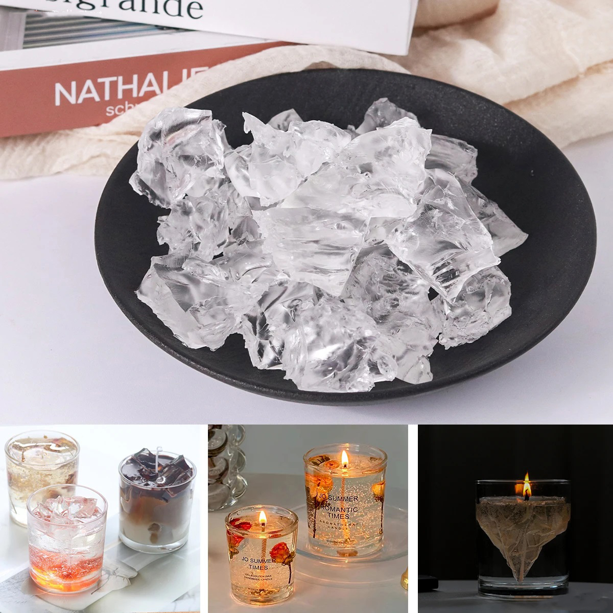 100G 7Colors Jelly Wax DIY Han - Candle Supplies Store ulasan dan harga