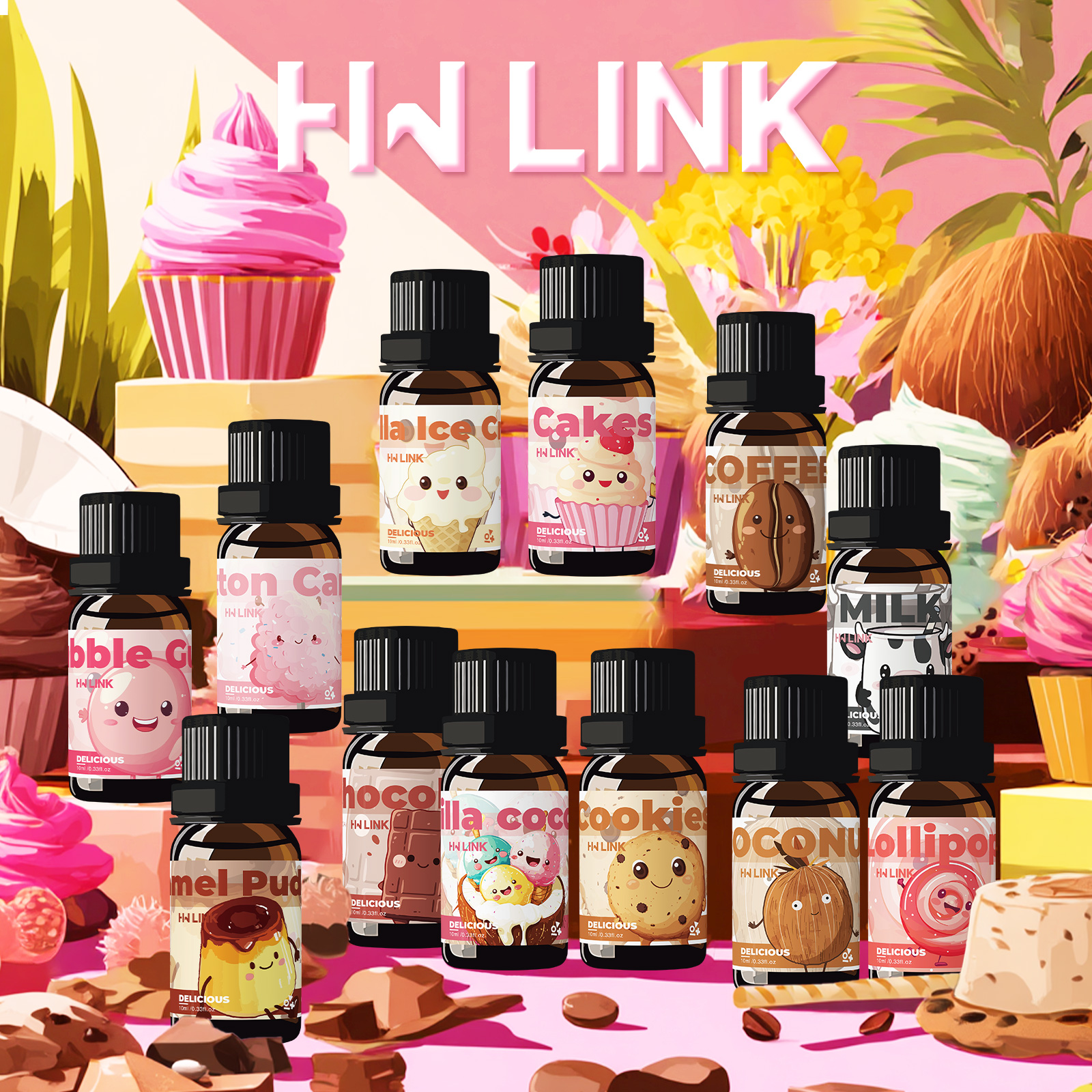 2pc Delicious Essential Oils f - Candle Supplies Free Shipping ulasan dan harga