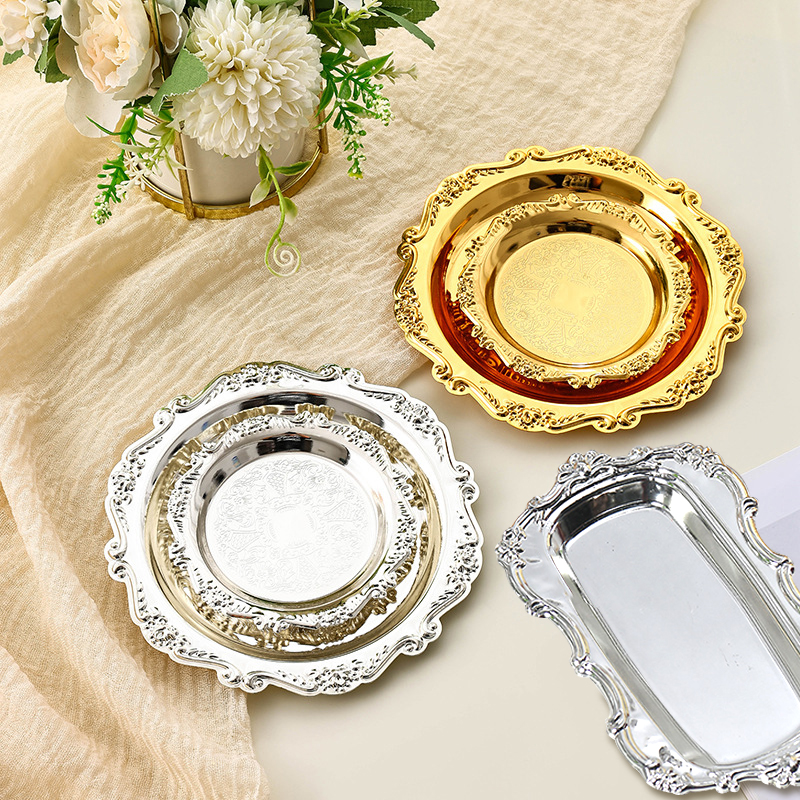 Retro Luxury Silver Plated Pla - Candle Supplies Luxury ulasan dan harga