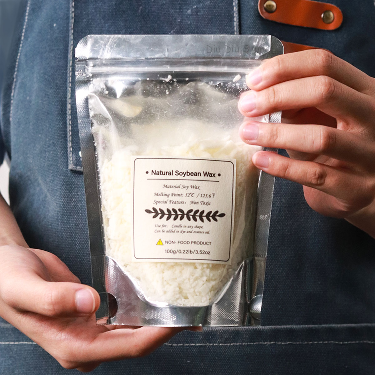 1KG Natural Soy Wax Granular S - Candle Supplies Store ulasan dan harga